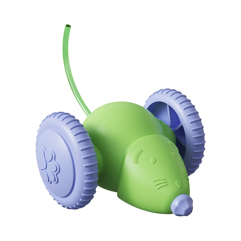 New Pet Toys Interactive Cat Toy Electric Mouse Car Automatic Teaser with Intelligent Obstacle Avoidance Pet Toys for Kittens