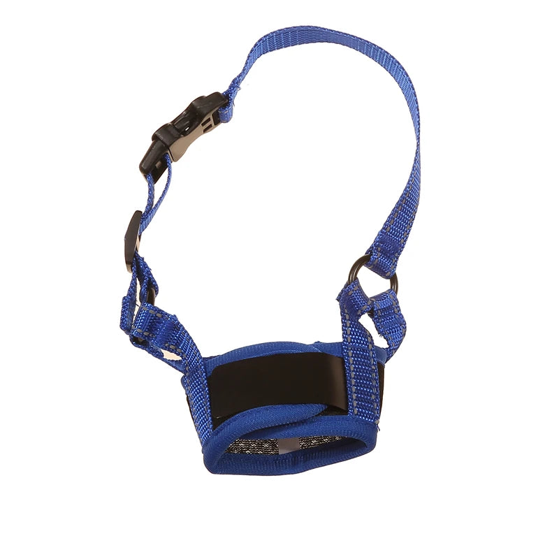 Dog Muzzle Puppy and Large Dog Anti Barking Adjustable Anti-biting Mesh Breathable Soft Pet Mouth Muzzles Straps Doggie Supplies