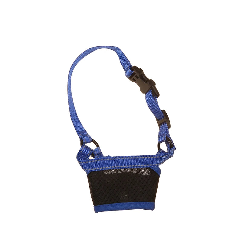 Dog Muzzle Puppy and Large Dog Anti Barking Adjustable Anti-biting Mesh Breathable Soft Pet Mouth Muzzles Straps Doggie Supplies