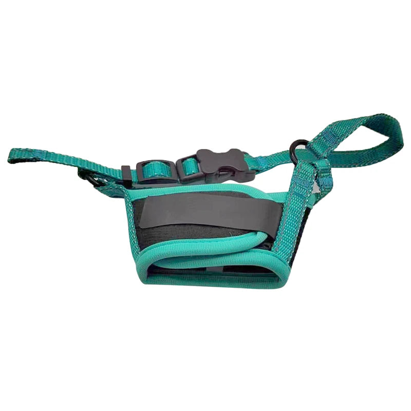 Dog Muzzle Puppy and Large Dog Anti Barking Adjustable Anti-biting Mesh Breathable Soft Pet Mouth Muzzles Straps Doggie Supplies