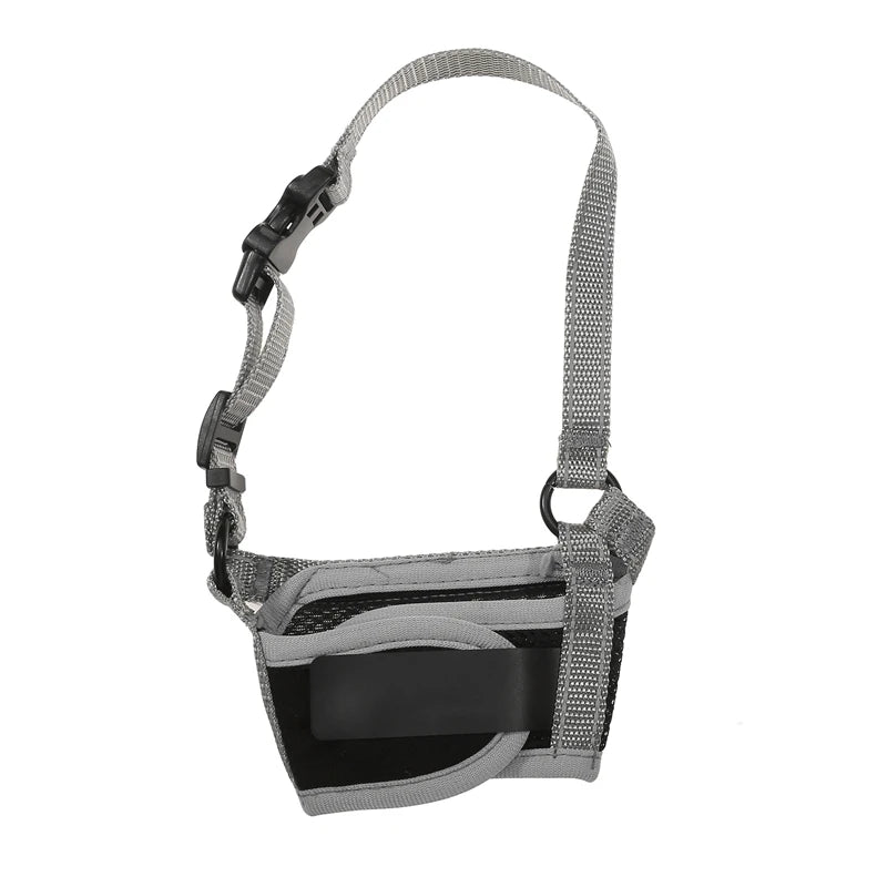 Dog Muzzle Puppy and Large Dog Anti Barking Adjustable Anti-biting Mesh Breathable Soft Pet Mouth Muzzles Straps Doggie Supplies